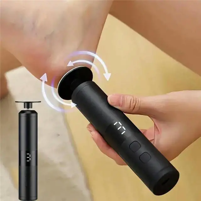 Alt view image 3 of 3 - For Home/Foot And Hand Care Device- LCD Display Screen, 3-Speed Speed Adjustment, 16 Interchangeable Heads, Fast Charging