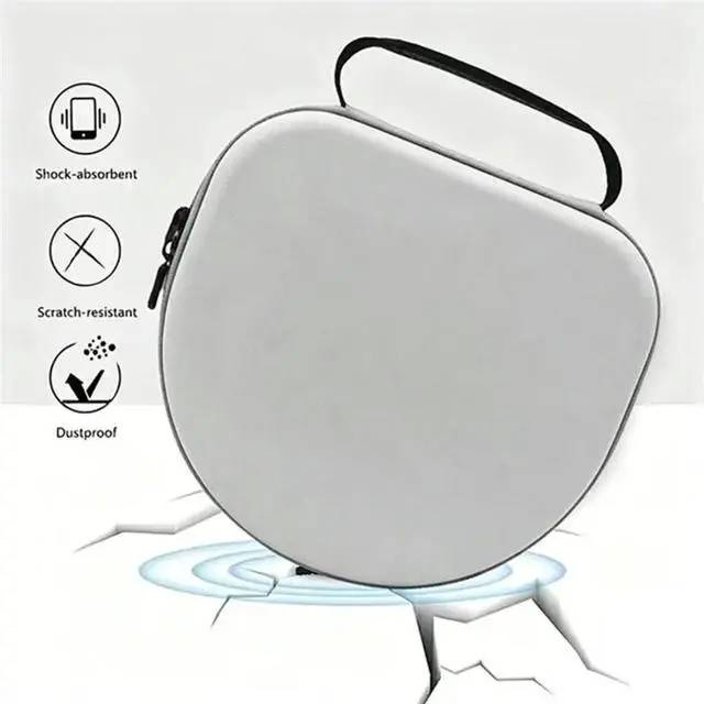 Alt view image 2 of 3 - Ear Headphone Case For Max Supports Sleep Mode Case Headphone Case