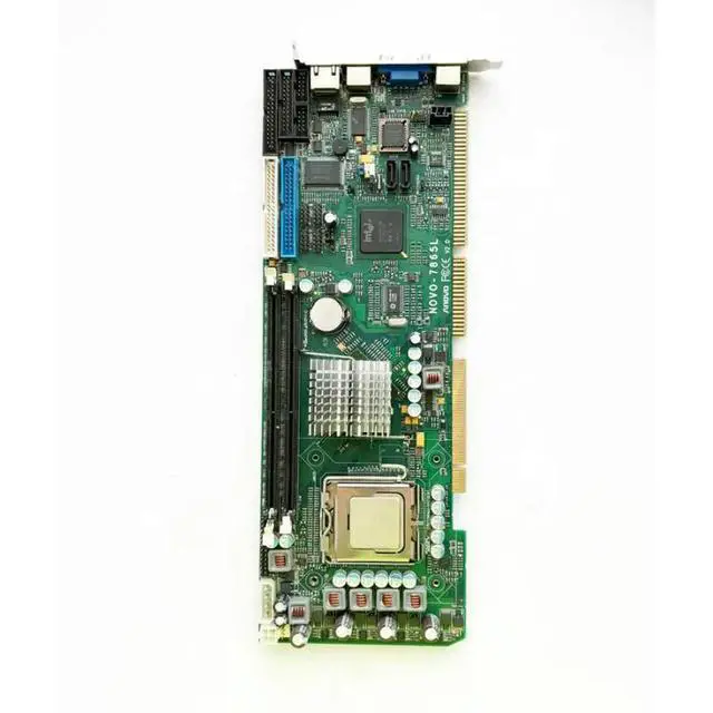 Alt view image 2 of 3 - NOVO-7865L V2.0 775 stitches Full length Industrial Control Motherboard