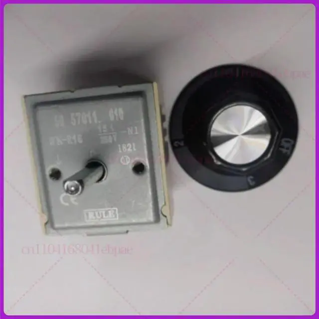 Alt view image 5 of 6 - 50 57011 010 RULE Single Energy Regulator Stove/Cooktop Control Switch Electric Range Infinite Switch Compatible 50.57021.010 5
