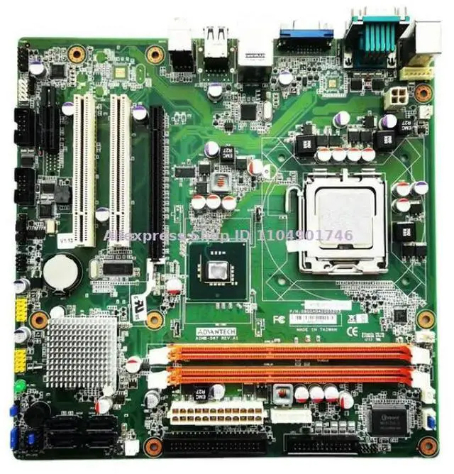 Main image of Advantech AIMB-567 REV A1 AIMB-567VG-00A1E AIMB-567VG Stock Industrial Motherboard