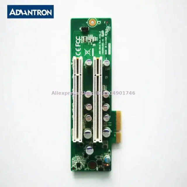 Alt view image 3 of 3 - ADVANTECH AMO-R016 Rev. A101-2 Industrial motherboard, small board