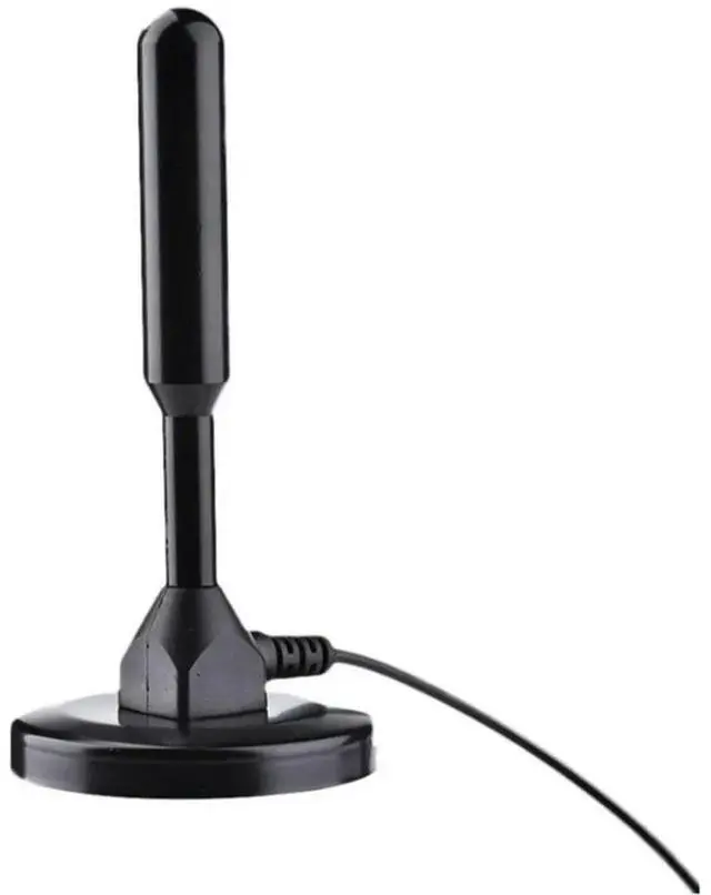 Main image of Dual Band DVB-T/FM TV Antenna 20Dbi High Gain Indoor Aerial Sucker Base For Cable IEC Connector(1Pc)