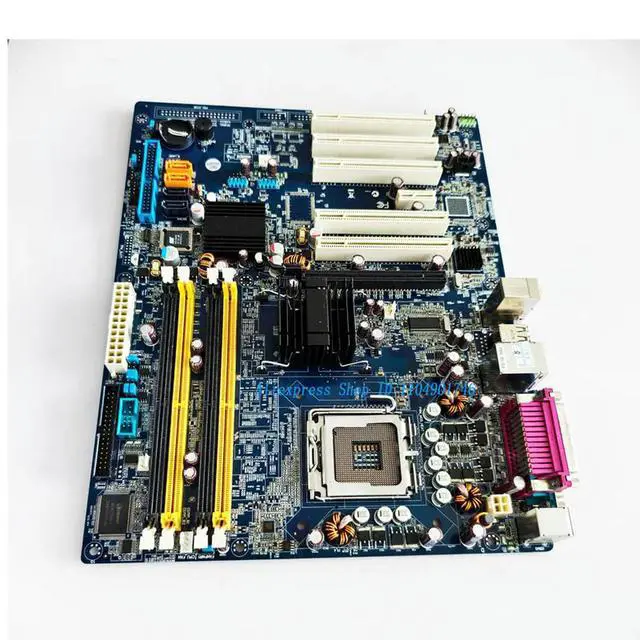 Alt view image 3 of 3 - Suitable for the A-763VG industrial control motherboard with network port and 775-pin interface. 08GS19A945G206. In stock.