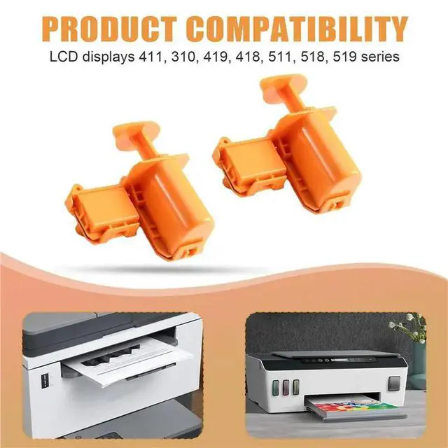 Alt view image 2 of 3 - For Tank 411 310 419 418 511 518 519 Compatible 2Pcs Air Purge Cleaning Tool For Printer Cartridges Printhead Accessory