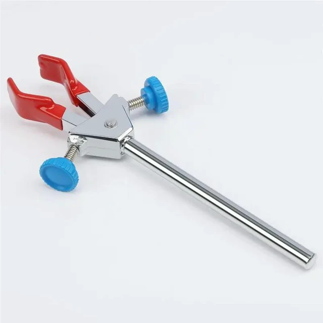 Alt view image 3 of 3 - Multipurpose 2-Prong Swivel Clamp, Sturdy Dual Adjustable 2-Prong Extension Clamp oratory Accessory