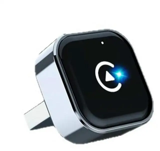 Main image of For Carplay Box Mini Horizontal Plug Android 2-In-1 Adapter For Car Connectivity, Includes Extension Cable+ Adapter