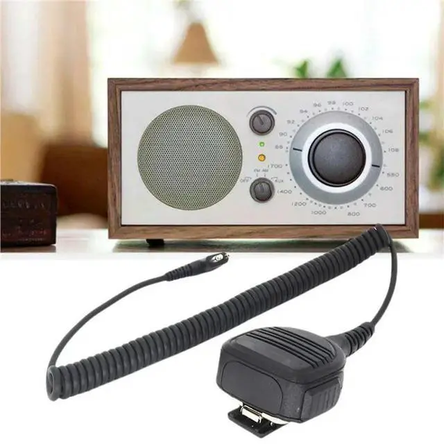 Alt view image 3 of 3 - 2X Speaker Mic Microphone For DP1400 EP450 GP88 CP88 CP180 XTN446 GP300 PR400 P080 Shoulder Walkie Talkie Parts