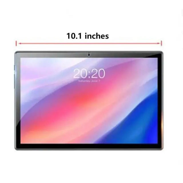 Alt view image 3 of 3 - AT9-2PCS Screen Protector for Teclast P20HD Tablet 10.1 Inch Protective Film