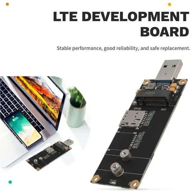 Alt view image 2 of 3 - Module Development Board 3.5A Development Board Industrial-Grade M.2 Adapter Board 5G Module RM500Q
