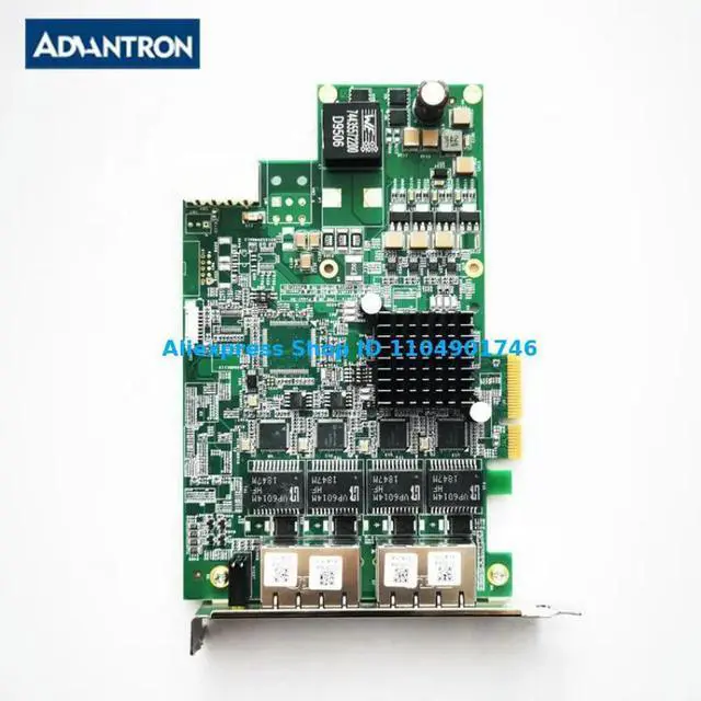 Alt view image 2 of 3 - For ADLINK 51-18531-0A10 PCIe-GIE74 Industrial data acquisition card Industrial control motherboard