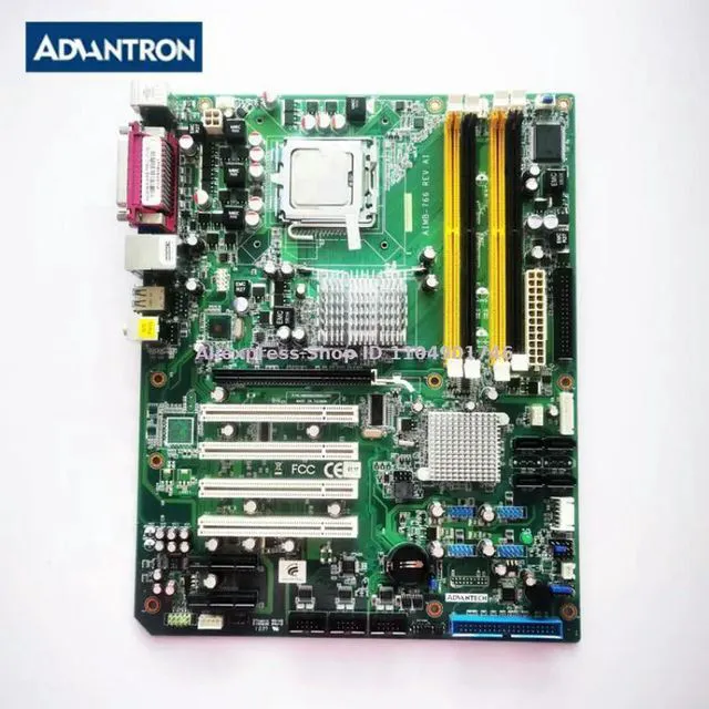 Alt view image 2 of 3 - Advantech AIMB-766 REV.A1 AIMB-766VG AIMB-766G2 Industrial control motherboard, computer accessory