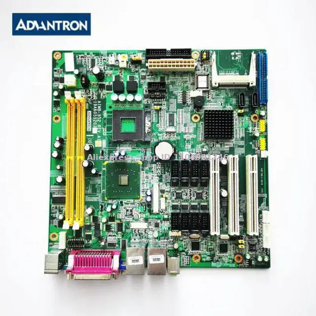 Alt view image 2 of 3 - ADVANTECH AIMB-552 REV.A1 AIMB-552G2 Industrial control motherboard, computer accessory