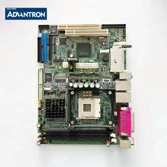 Alt view image 2 of 3 - ADVANTECH AIMB-641 Rev. A1 AIMB641G7001E-T Industrial control motherboard, computer accessory