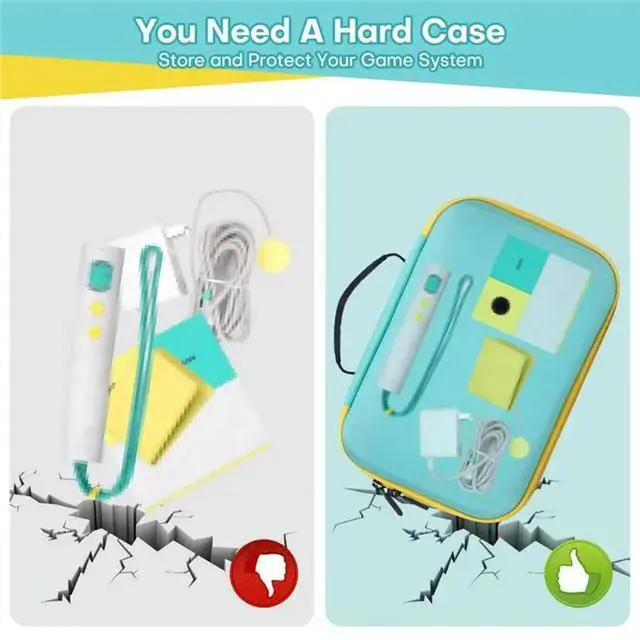 Alt view image 3 of 3 - EVA Hard Shell Case For Nex Playground Game System Holds Game Console& Controller