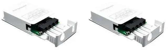 Main image of 2X 4 Port POE Extender 100M Outdoor Rainproof Network POE Repeater IP30 VLAN 44-57V 30W For POE Camera AP