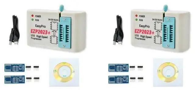 Main image of 2X EZP2023 High-Speed USB SPI FLASH Programmer EZP2023 Support 24/25/93 EEPROM Bios 25T80 Burning Offline Copy