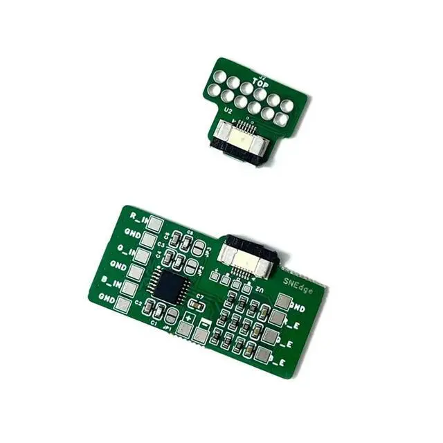 Alt view image 2 of 3 - For SNES/SFC Compatible Modified Retro Game Console- Snedge Edge Sharpener MOD 2 Chip Models Supports Image Enhancement