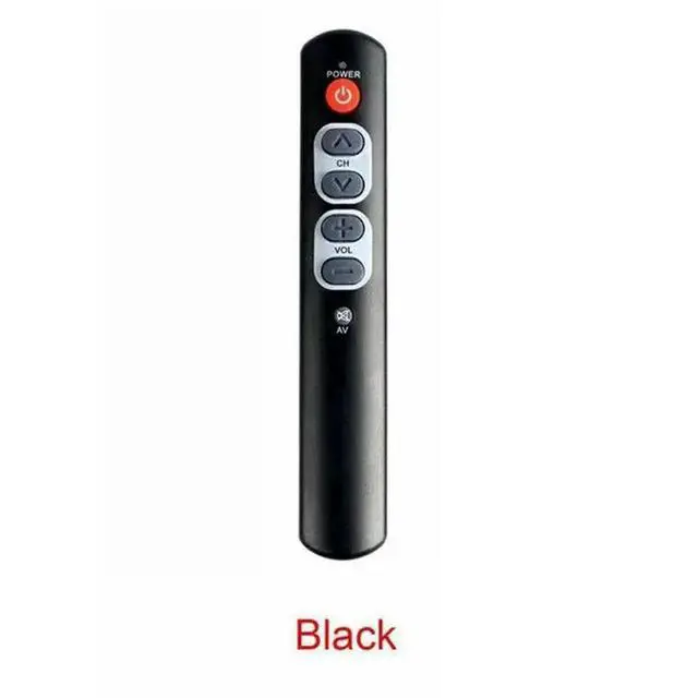 Alt view image 2 of 3 - 10X Learning Remote Control TV Remote Control 6 Large Buttons For TV, Set-Top Box, DVD, VCR