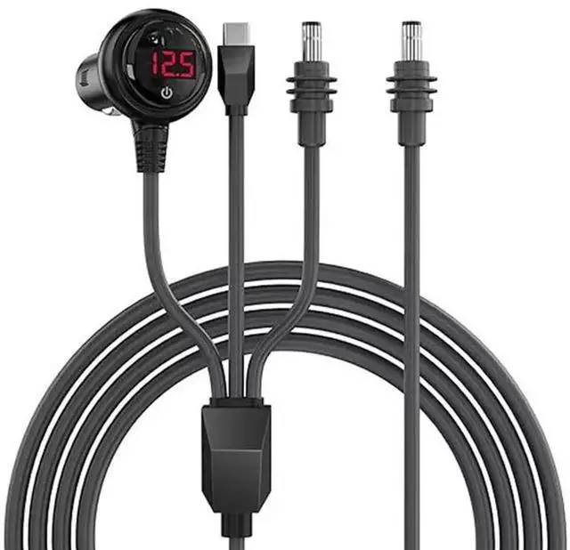 Main image of For Starlink Mini Compatible 3 In 1 Cable- USB-C To DC Adapter, Car Charging& DC To DC Power Cord 10Ft Dish Replacement Charg