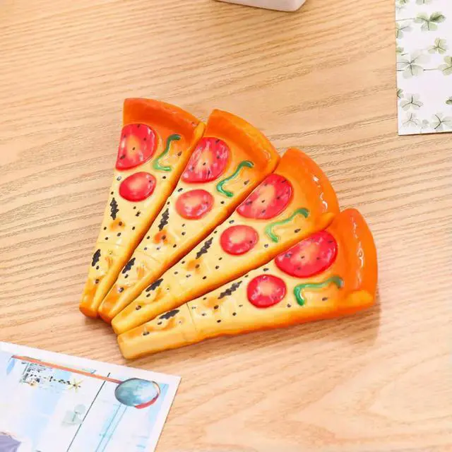Alt view image 2 of 3 - 4Pcs Cartoon Food Ballpoint Pens Simulation Dog Bread Croissant Magnets Cute Stationery Supplies Creative Signing Pens
