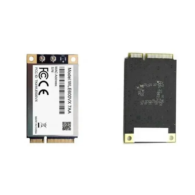 Alt view image 2 of 3 - 2X WLE600VX Dual Band 2.4Ghz 5Ghz 802.11Ac/Abgn Mini PCI Express Card MIMO 2X2 WAVE 1 Card Module Atheros QCA9882