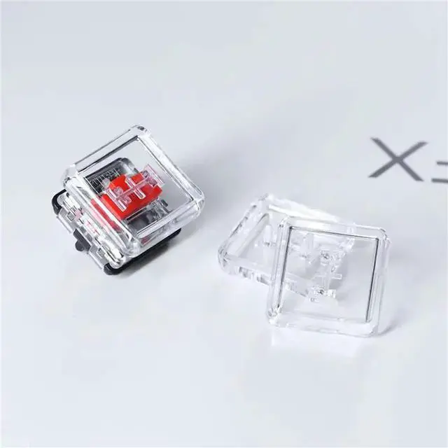 Alt view image 3 of 3 - 40Pcs Low Profile PC Keycaps For Kailh 1350 Choc Switch Mechanical Keyboard Ultra Thin Transparent Keycaps