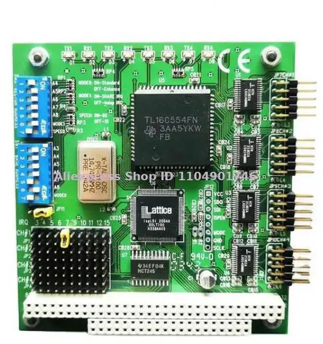 Main image of PCM-3641 REV A1 01-1 4PORT RS-232 Embedded industrial control motherboard Core module of industrial computer