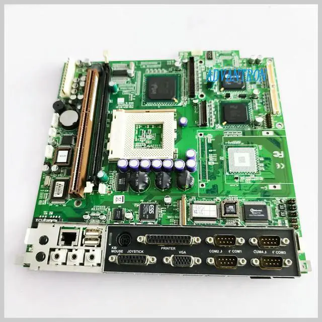 Alt view image 3 of 3 - ADVANTECH PCM-9571 Embedded Industrial Control Motherboard PCM-9571 REV.B1