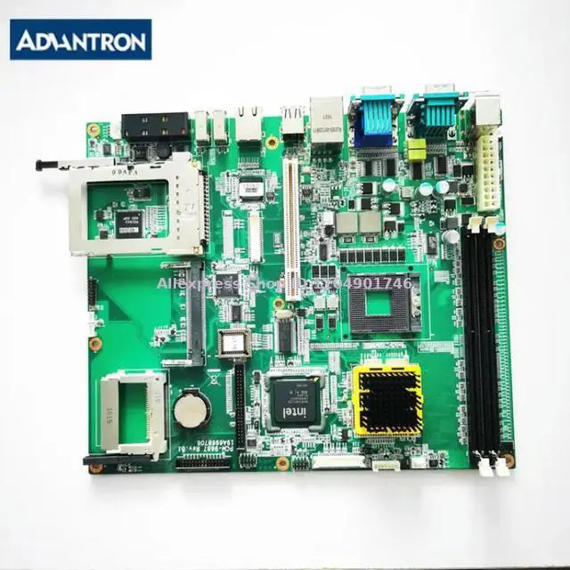 Alt view image 3 of 3 - PCM-9687 Rev.B1 Embedded industrial control motherboard, industrial control equipment board