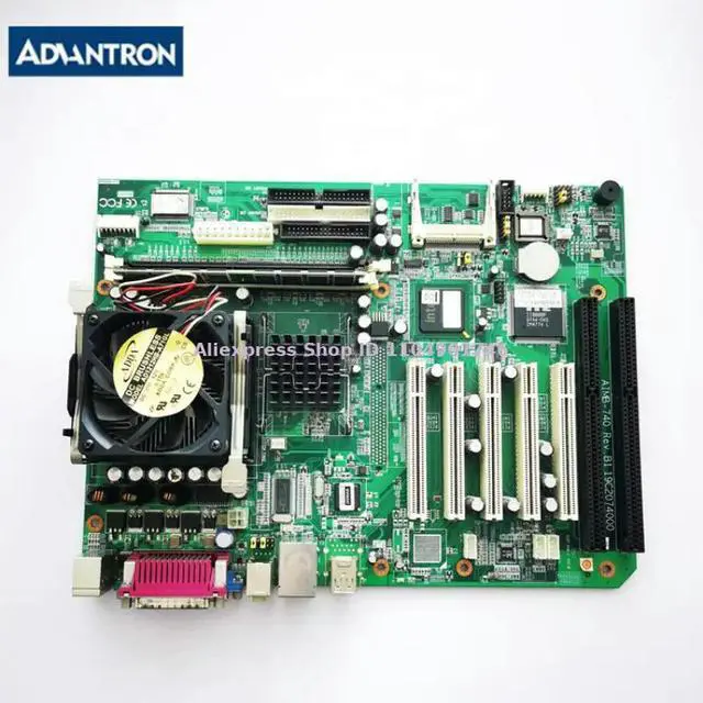 Alt view image 3 of 3 - ADVANTECH AIMB-740VE AIMB-740 Rev.B1 Industrial Motherboard CPU Module Main Board Stock