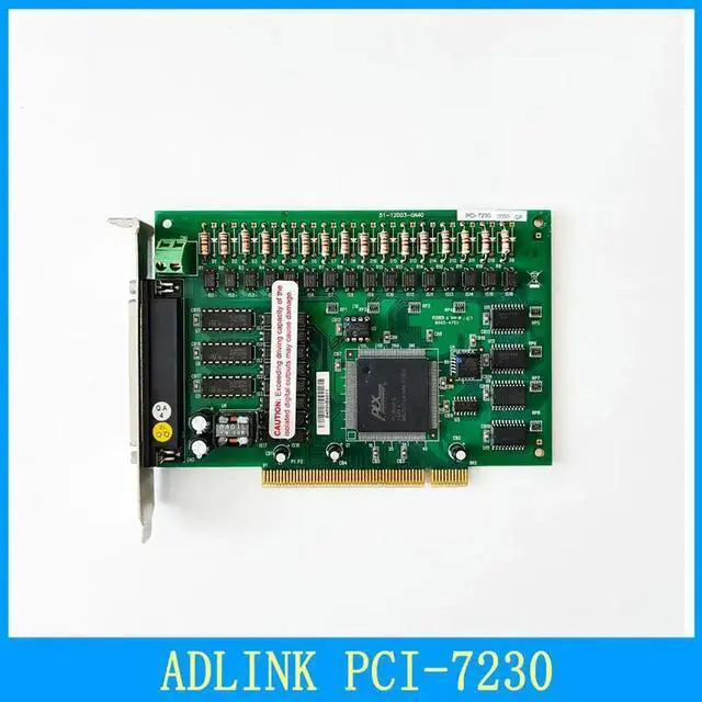 Main image of ADLINK PCI-7230 Data Acquisition Card, Model 51-12003-0A40, Genuine Data Acquisition Card, Testing Work
