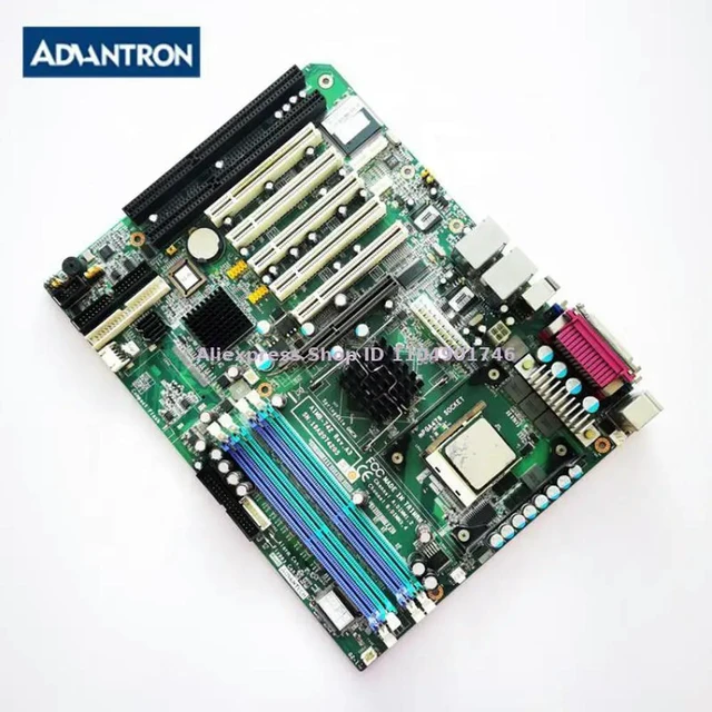 Alt view image 2 of 3 - Advantech AIMB-742 AIMB-742G2 REV.A3 Industrial control motherboard, computer accessory