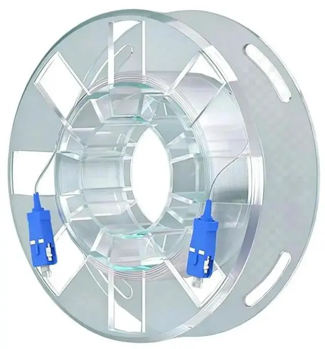Main image of Indoor Transparent Fiber Optic Cable LC UPC APC Singlemode Single Core Jumper SCSC Fiber Patch Cord