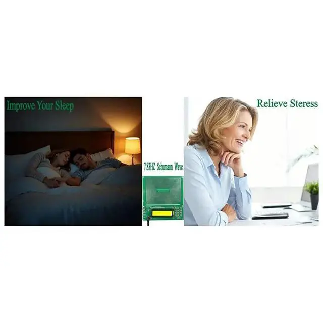 Alt view image 2 of 3 - Sleep Aid 7.83Hz Schumann Wave Resonance Generator Earth' S Electromagnetic Field 0.01-100000 Hz Meditation Yoga Enhancer