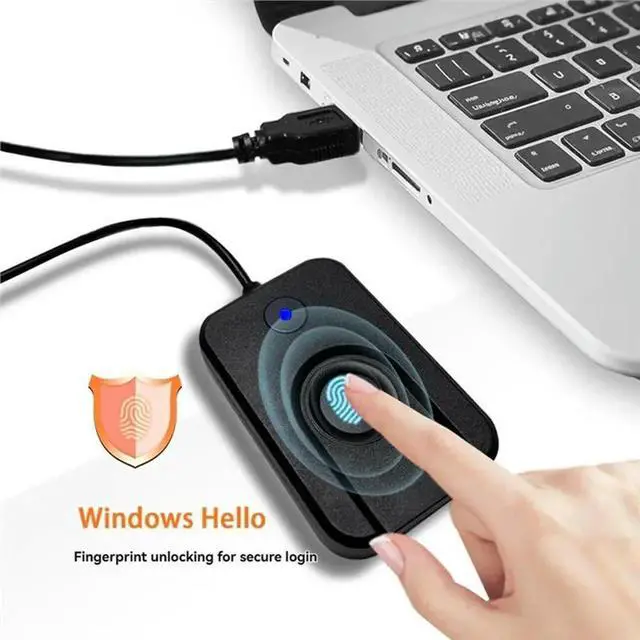 Alt view image 3 of 3 - For 10 11 Hello Biometric Fingerprint Login USB Reader Module Biometrics Security Key Safe Account Login
