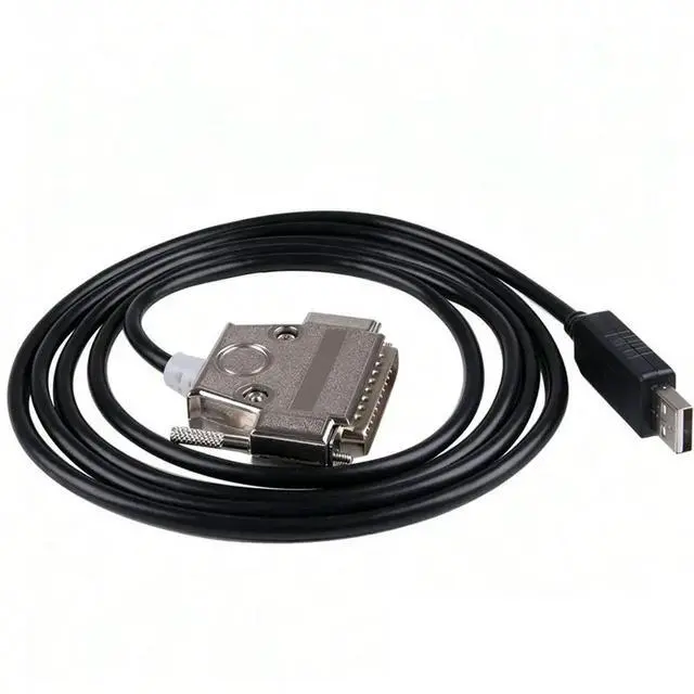 Main image of USB To DB25 Male Adapter-FTDI Chipset Included-For FANUC 0/6/11 Series,CNC RS232 Serial Cable