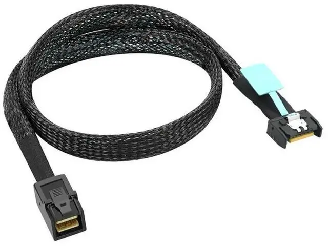Main image of SFF-8654 4I To SFF-8611 Cable PCIE MCIO Slimline Server Adapter Cable