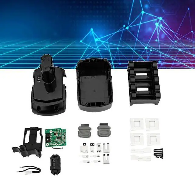 Alt view image 3 of 3 - Plastic Case+Protective Board Part Kit For Hitachi BCL1830 18V 10-Cell Lithium Protective Case