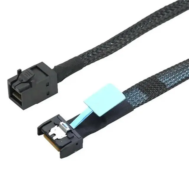Alt view image 2 of 3 - SFF-8654 4I To SFF-8611 Cable PCIE MCIO Slimline Server Adapter Cable