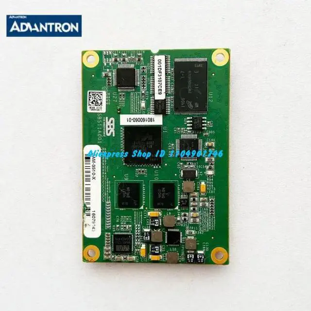 Alt view image 3 of 3 - SBS SBS11A001 SAM-3510-X Embedded industrial computer control motherboard