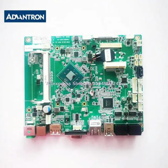 Alt view image 3 of 3 - PCM-8518 REV.A1 01 Industrial control motherboard; Core module of industrial control computer