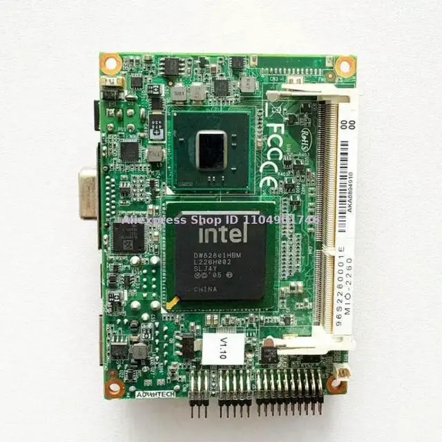 Alt view image 2 of 3 - ADVANTECH MIO-2260 19A6226001 96S226001E REV.A1 Industrial Motherboard Cpu Board CPU Module Motherboard 100% test