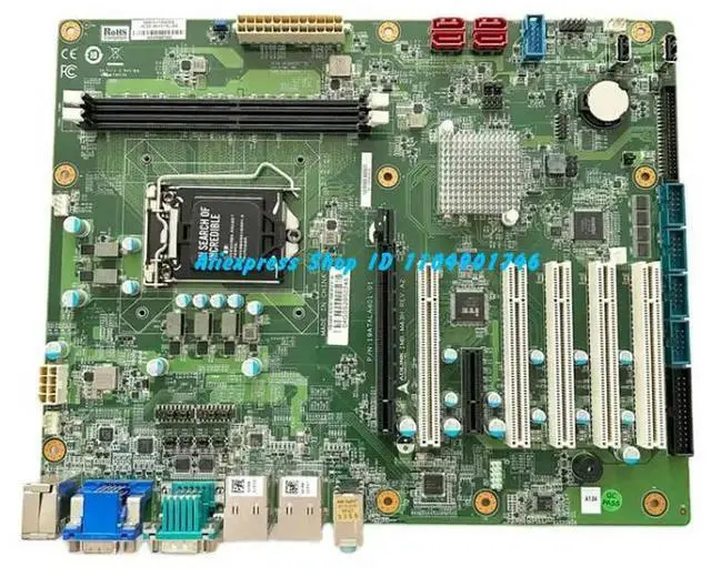 Main image of ADLINK IMB-M43H REV.A2 9697H1A400E ADS-BH11ALA4 Industrial Motherboard CPU Board CPU Module Stock