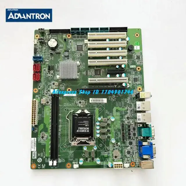 Alt view image 3 of 3 - ADLINK IMB-M43H REV.A2 9697H1A400E ADS-BH11ALA4 Industrial Motherboard CPU Board CPU Module Stock