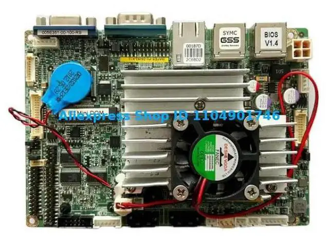 Main image of WAFER-PV-D5253-R10 005E351-00-100-RS Embedded industrial control half-length card, computer core motherboard
