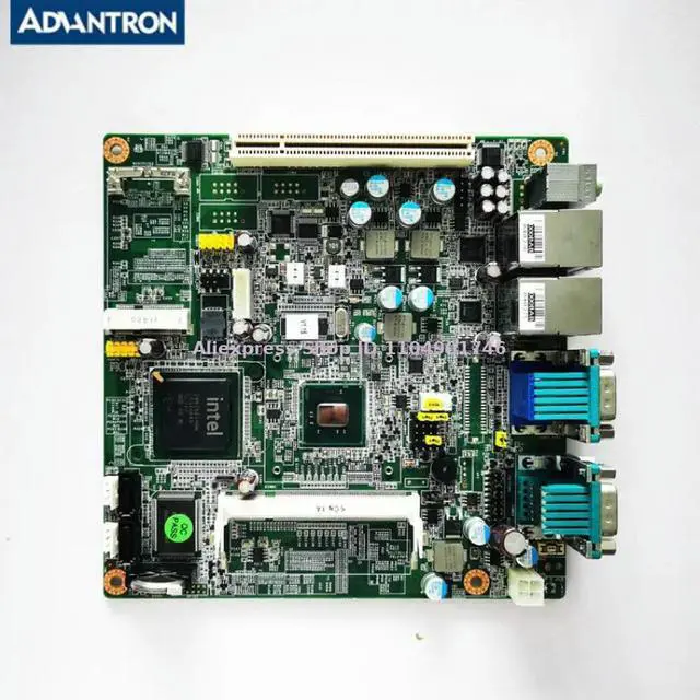 Alt view image 2 of 3 - ADVANTECH AIMB-212 REV.A1 AIMB212N1104E-T Industrial control motherboard, computer accessory