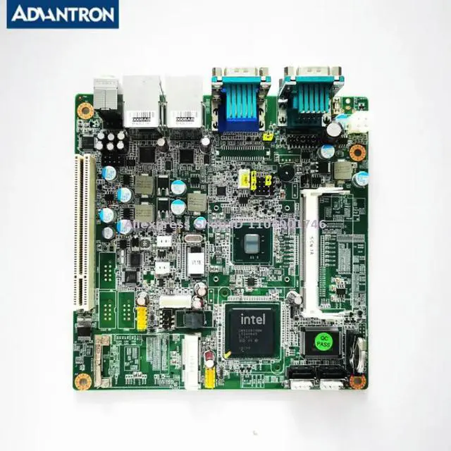 Alt view image 3 of 3 - ADVANTECH AIMB-212 REV.A1 AIMB212N1104E-T Industrial control motherboard, computer accessory
