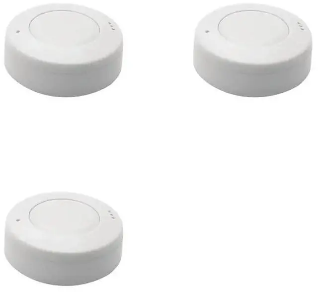 Main image of 3X NRF52810 Bluetooth 5.0 Low Power Consumption Module Beacon Indoor Positioning, White 31.5 X 31.5 X 10Mm