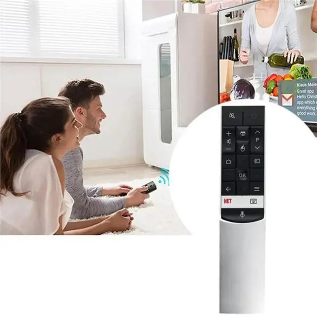 Alt view image 2 of 3 - Replace RC602S JUR1 Voice Remote Control For C70 X1 P60 And X2 UHD Series Tvs Remote Control